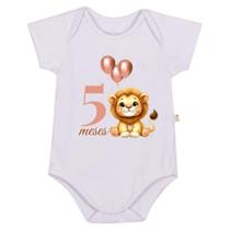 Body Mesversário Meninas Bebê Conforto E Charme Para Fotos
