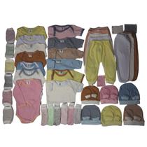 Body Mijão Roupa Bebê Kit C/18 Peças100%algodão