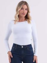Body ML Decote Canoa Revanche Bl.Fem.00199 Body ML Decote Canoa Revanche Bl.Fem.00199