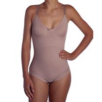 Body Modelador Alta Compressão Bojo Moldado Vi Lingerie