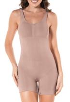 Body Modelador Bermuda Modellare DeMillus 98689 Bege Rosado Body Modelador Bermuda Modellare DeMillus 98689 Bege Rosado