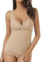 Body Modelador Com Renda Mondress 965R Body Modelador Com Renda Mondress 965R