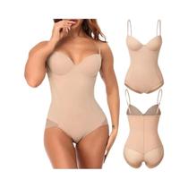 Body Modelador Feminino MISSMOLY Com Controle De Barriga, Sutiã Embutido E Alças Finas
