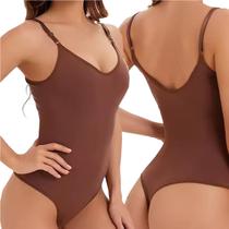 Body Modelador Feminino Redutora Cinta Modeladora Fio Dental