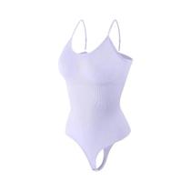 Body Modelador Feminino Sem Costura Com Controle Abdominal, Estilo Faja Colombiana Redutora