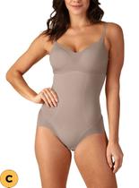Body Modelador Liz 73382 Intimatewear Shapewear Invisible Control Taça C T. 42C/46C