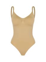 Body Modelador Lupo Loba 47150-001 Slim Sem Costura Poliamida T. P/GG