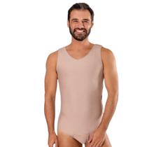 Body Modelador Masculina Alça Larga Emana 84108 ModelleSkin