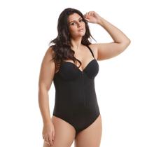 Body Modelador Mondress 755R com Zíper
