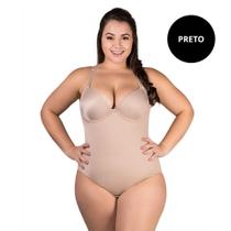 Body Modelador Plus Size Pós-parto com Compressão abdominal Estilo Sedutor - PL203-294