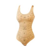 Body Modelador plus Size Sem Costura Com Controle De Barriga, Efeito Redutor De Abdômen, Modelador