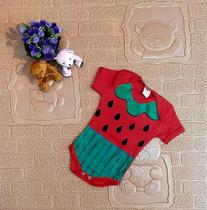 Body Morango infantil Body Morango infantil