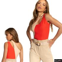 Body mula manca duas cores alça dupla Endless Body mula manca duas cores alça dupla Endless