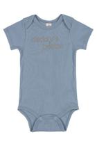 Body Nature Manga Curta Azul - Up Baby Body Nature Manga Curta Azul - Up Baby