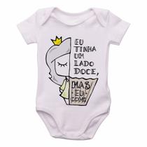 body nenê criança roupa bebê Cupcake