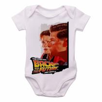 body nenê criança roupa bebê De volta para o futuro Marty George McFly body nenê criança roupa bebê De volta para o futuro Marty George McFly