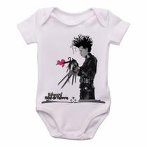 body nenê criança roupa bebê Edward mãos de tesoura
