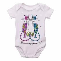 body nenê criança roupa bebê Gatos You are my soulmate body nenê criança roupa bebê Gatos You are my soulmate