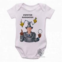 body nenê criança roupa bebê Inspetor Bugiganga