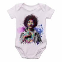 body nenê criança roupa bebê Jimmy Hendrix body nenê criança roupa bebê Jimmy Hendrix