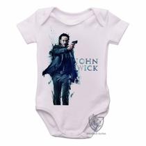 body nenê criança roupa bebê John Wick body nenê criança roupa bebê John Wick