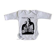 body nenê criança roupa bebê manga longa Bad Boys for life