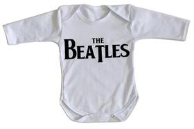 body nenê criança roupa bebê manga longa Beatles Banda