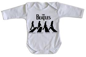 body nenê criança roupa bebê manga longa Beatles Rua body nenê criança roupa bebê manga longa Beatles Rua