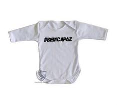 body nenê criança roupa bebê manga longa Bem capaz