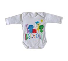 body nenê criança roupa bebê manga longa Divertidamente body nenê criança roupa bebê manga longa Divertidamente