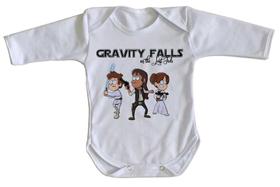 body nenê criança roupa bebê manga longa Gravity Falls in the last Jedi