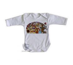 body nenê criança roupa bebê manga longa Hanna Barbera personagens IV body nenê criança roupa bebê manga longa Hanna Barbera personagens IV