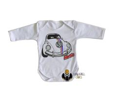 body nenê criança roupa bebê manga longa Herbie