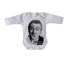 body nenê criança roupa bebê manga longa Jack Byrnes