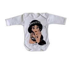 body nenê criança roupa bebê manga longa Jasmine prisão