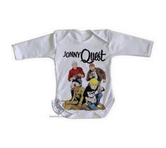 body nenê criança roupa bebê manga longa Jonny Quest turma body nenê criança roupa bebê manga longa Jonny Quest turma