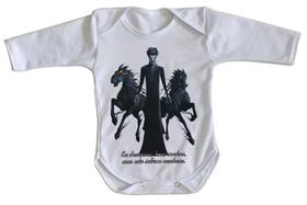 body nenê criança roupa bebê manga longa Origem dos Guardiões Breu body nenê criança roupa bebê manga longa Origem dos Guardiões Breu