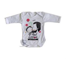 body nenê criança roupa bebê manga longa Pai amor você body nenê criança roupa bebê manga longa Pai amor você