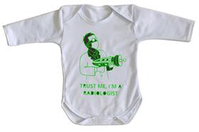 body nenê criança roupa bebê manga longa Radiologia Radiologista body nenê criança roupa bebê manga longa Radiologia Radiologista
