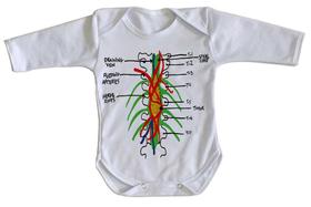 body nenê criança roupa bebê manga longa Tumor Derick Greys Anatomy