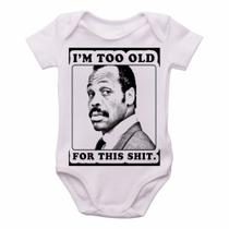 body nenê criança roupa bebê Máquina Mortífera Danny body nenê criança roupa bebê Máquina Mortífera Danny