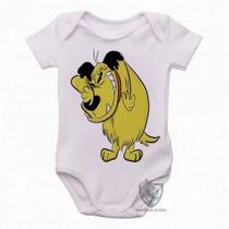 body nenê criança roupa bebê Mutley rindo