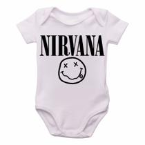 body nenê criança roupa bebê Nirvana Carinha body nenê criança roupa bebê Nirvana Carinha