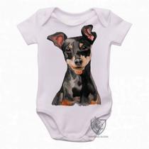 body nenê criança roupa bebê Pinscher orelhas body nenê criança roupa bebê Pinscher orelhas