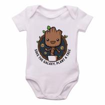 body nenê criança roupa bebê Plante Groot Árvore body nenê criança roupa bebê Plante Groot Árvore