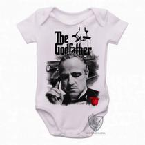 body nenê criança roupa bebê Poderoso Chefão Godfather body nenê criança roupa bebê Poderoso Chefão Godfather