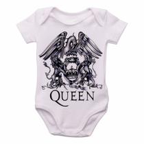 body nenê criança roupa bebê Queen Black