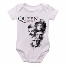 body nenê criança roupa bebê Queen Forever