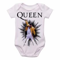 body nenê criança roupa bebê Queen Freddie Mercury