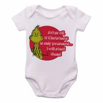 body nenê criança roupa bebê The Grinch